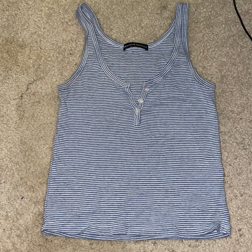Striped crop top